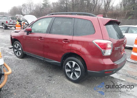 2018 Subaru Forester 2.5I Premium from USA, damaged, VIN JF2SJAGC2JH555239